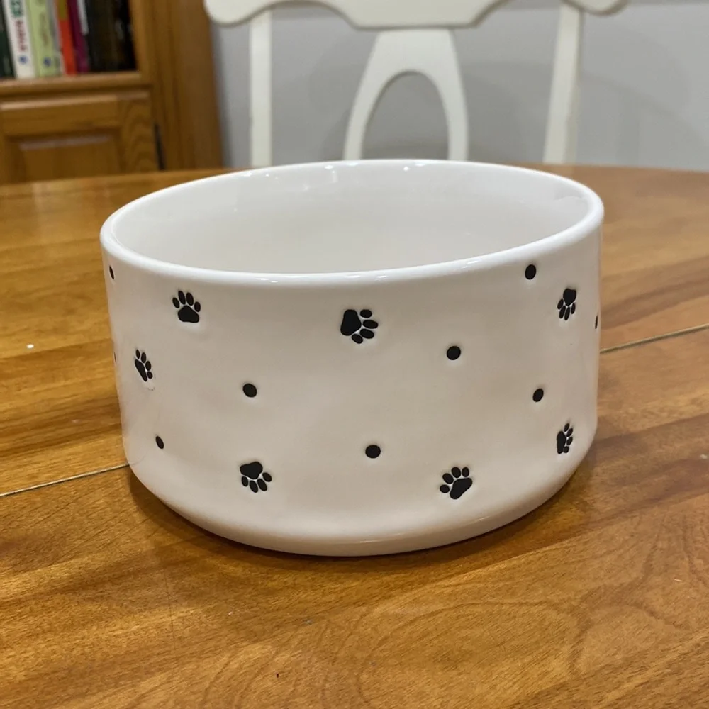 NWOT. Rae Dunn, dog bowl.